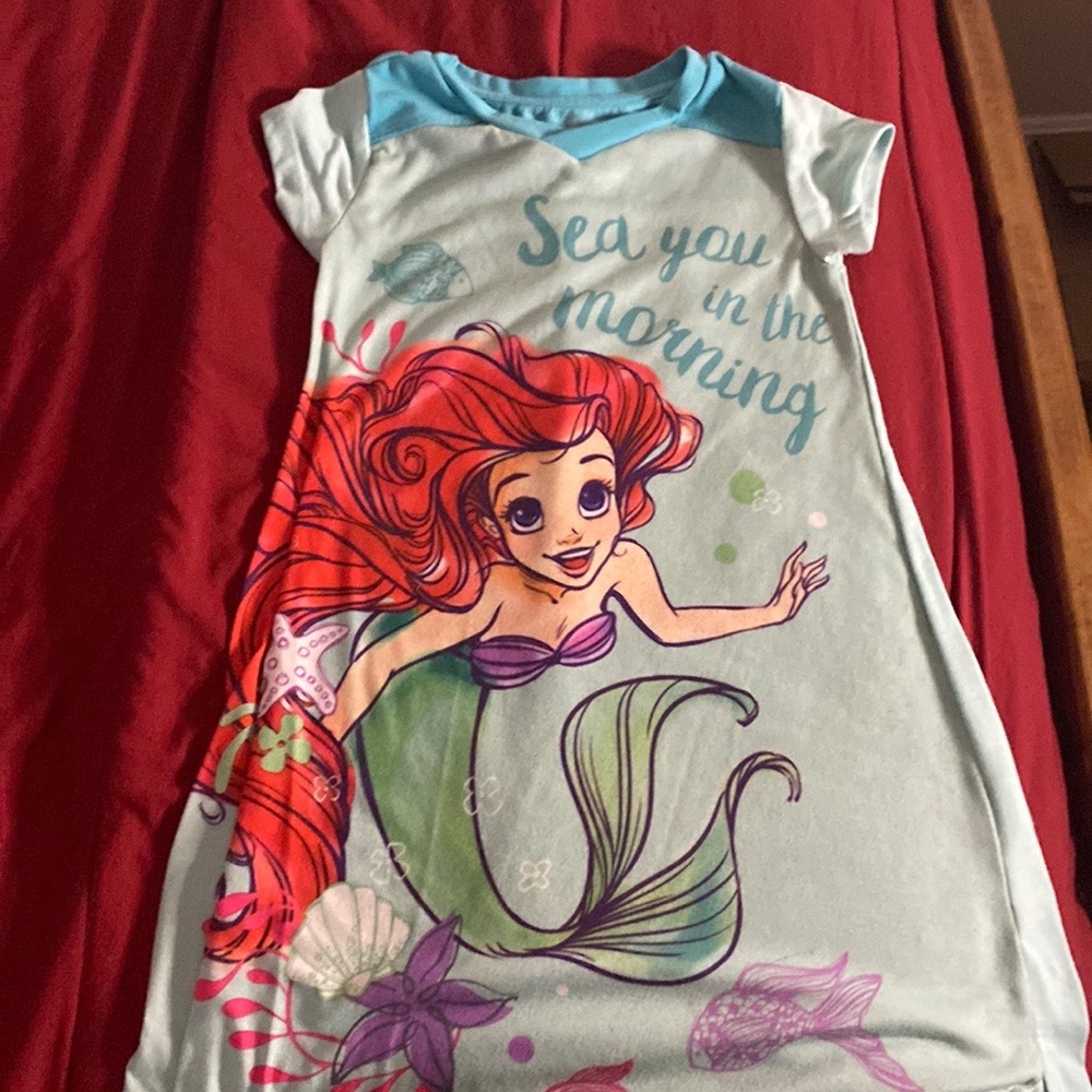 Ariel the little mermaid pajama